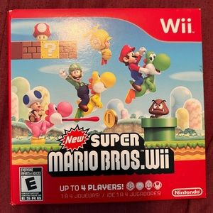 Nintendo Wii Super Mario Bros. Paper Sleeve